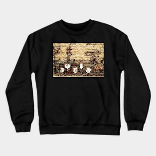 old abandoned wall Crewneck Sweatshirt